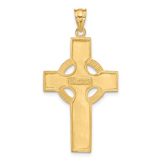 14k Celtic Cross Pendant