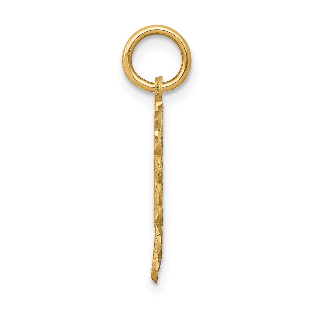 14k 21 in Heart Charm (C992)