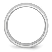 Chisel Cobalt Satin and Polished Beveled Edge 6mm Band view 2