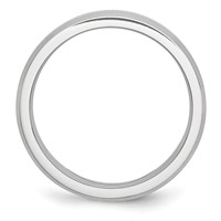 Chisel Cobalt Beveled Edge Satin 6mm Band view 2
