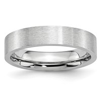 Chisel Cobalt Flat Satin 5mm Band view 1