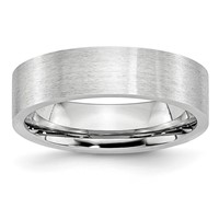 Chisel Cobalt Flat Satin 6mm Band view 1