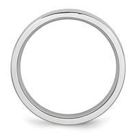 Chisel Cobalt Flat Polished 5mm Band view 2