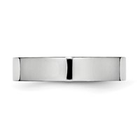 Chisel Cobalt Flat Polished 5mm Band view 3
