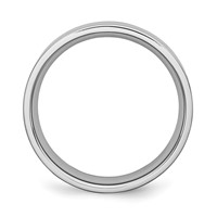 Chisel Cobalt Flat Polished 6mm Band view 2