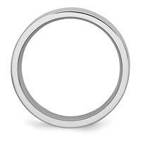 Chisel Cobalt Flat Polished 7mm Band view 2