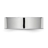 Chisel Cobalt Flat Polished 7mm Band view 3
