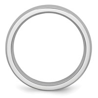 Chisel Cobalt Polished 5mm Half Round Band view 2