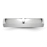 Chisel Cobalt Polished 5mm Half Round Band view 3