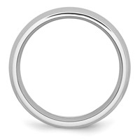 Chisel Cobalt Polished 7mm Half Round Band view 2
