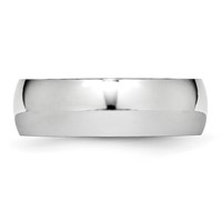 Chisel Cobalt Polished 7mm Half Round Band view 3