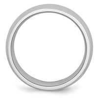 Chisel Cobalt Polished 8mm Half Round Band view 2