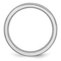 Chisel Cobalt Satin 4mm Half Round Band view 2