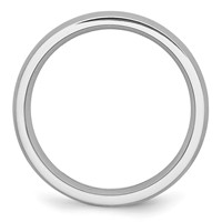 Chisel Cobalt Satin 5mm Half Round Band view 2