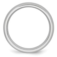 Chisel Cobalt Satin 6mm Half Round Band view 2