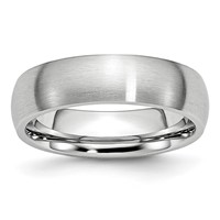 Chisel Cobalt Satin 6mm Half Round Band view 1