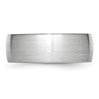 Chisel Cobalt Satin 8mm Half Round Band view 3
