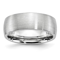 Chisel Cobalt Satin 8mm Half Round Band view 1
