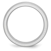 Chisel Cobalt Satin 7mm Rounded Edge Band view 2