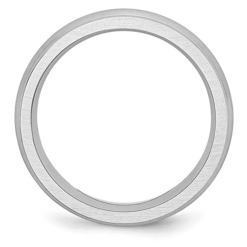 Chisel Cobalt Satin 7mm Rounded Edge Band