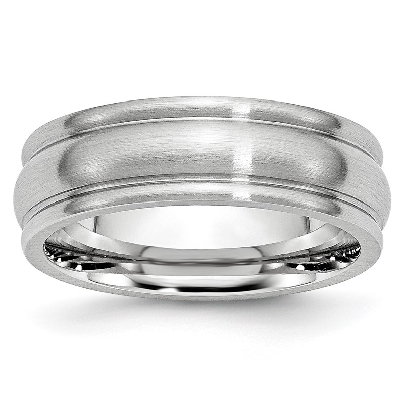 Chisel Cobalt Satin 7mm Rounded Edge Band