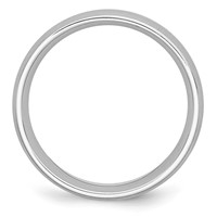 Chisel Cobalt Sterling Silver Inlay Satin 8mm Band view 2