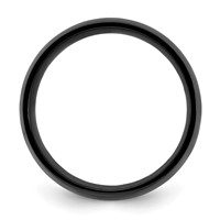 Chisel Cobalt Polished Black IP-plated 8mm Band view 2