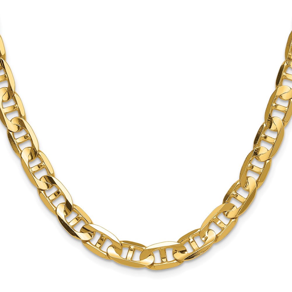 14k 8mm Concave Anchor Chain (CCA200-20)