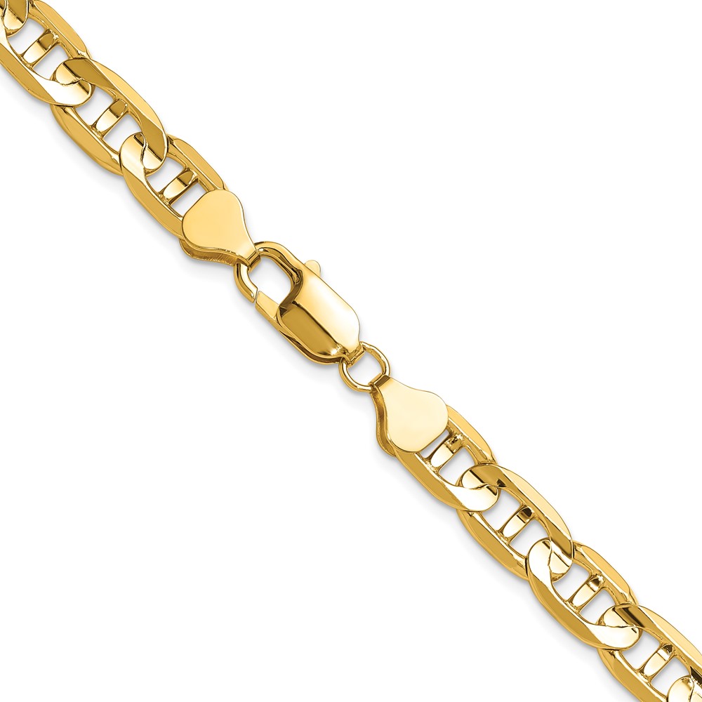 14k 8mm Concave Anchor Chain (CCA200-20)