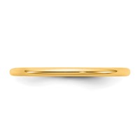 14K 1.5mm Yellow Gold Standard Comfort Fit Band view 3