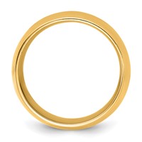 10K 10mm Yellow Gold Standard Comfort Fit Band view 2