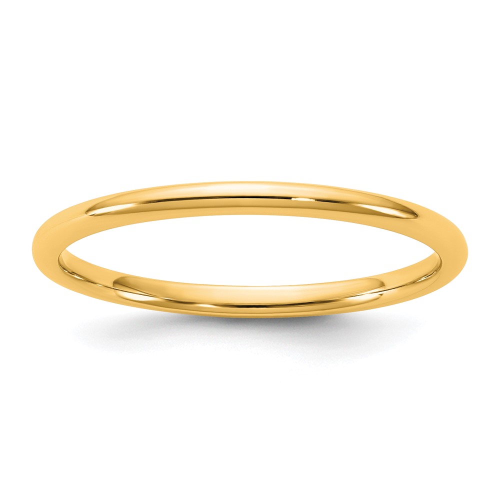 14K 1.5mm Yellow Gold Ltw Comfort Fit Band