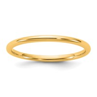 14K 1.5mm Yellow Gold Ltw Comfort Fit Band view 1