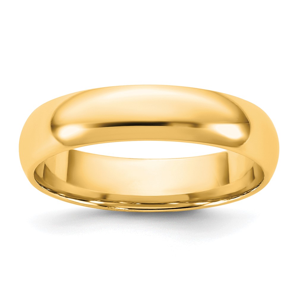 14K 4.5mm Yellow Gold Ltw Comfort Fit Band