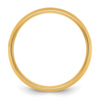 14K 6.5mm Yellow Gold Ltw Comfort Fit Band view 2