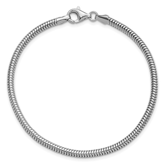 Sterling Silver Bracelet For Premier Bead 8 inch