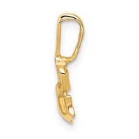 14K Claddagh Charm view 2