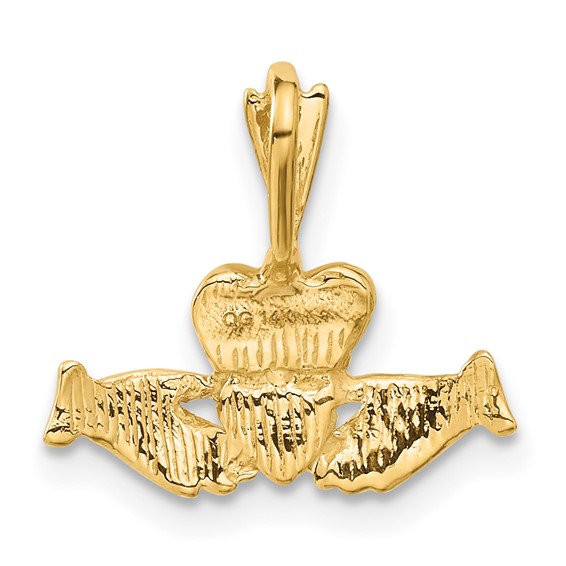14k Claddagh Charm