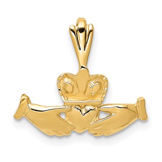 14k Claddagh Charm