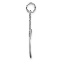 14K White Gold Ankh Cross Pendant view 2