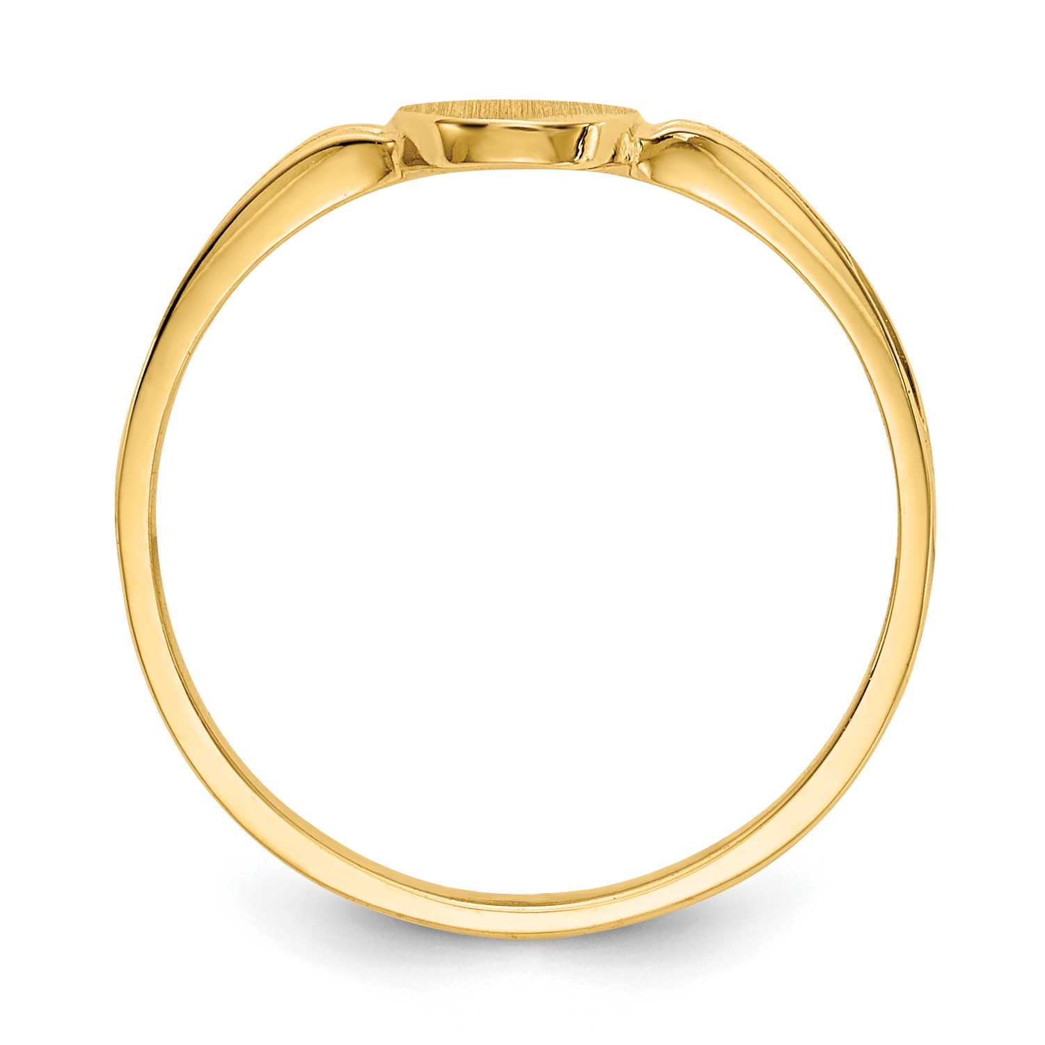 14k Signet Ring CH209 - Picture 2 of 6