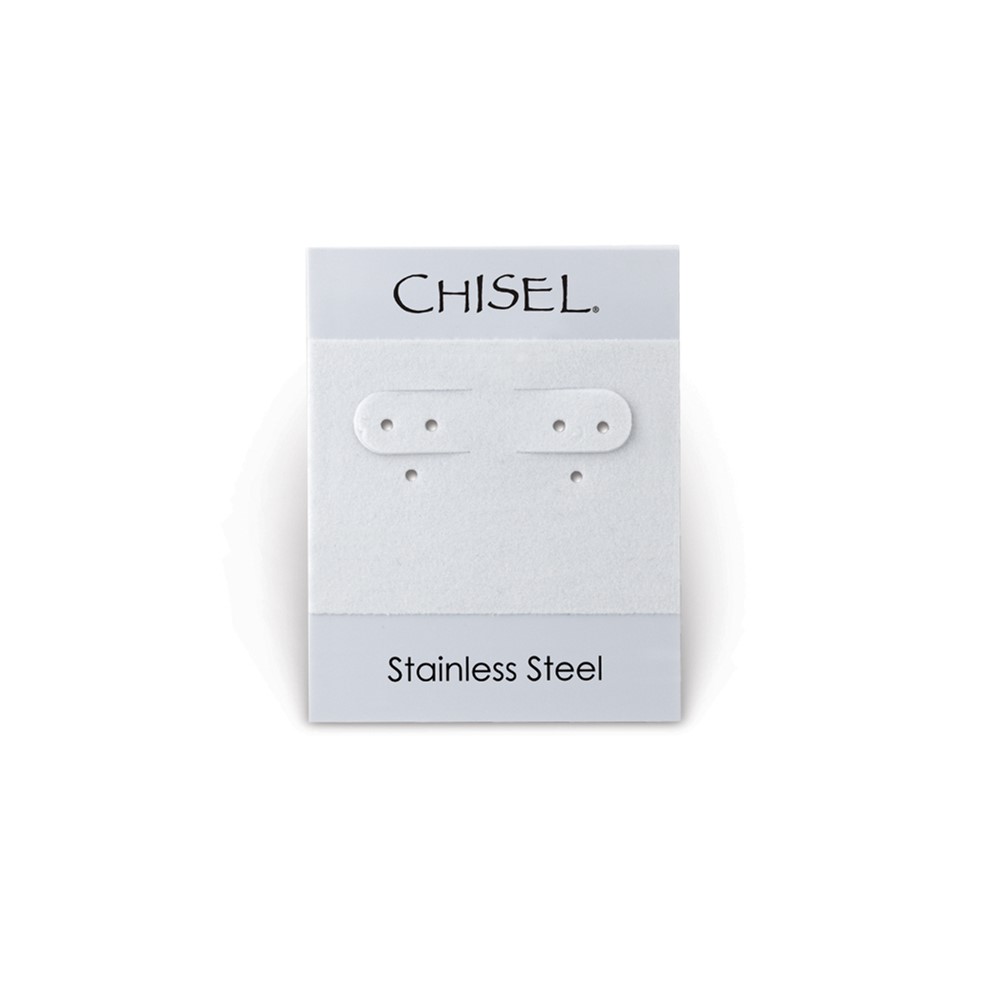 Package of 12 Chisel Hanging Earring Card