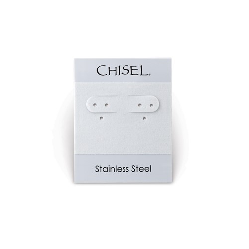 Package of 12 Chisel Hanging Earring Card