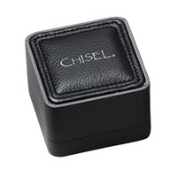 Chisel Stainless Steel Brushed Tie Bar view 2