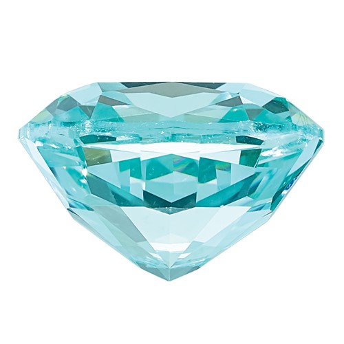 5mm Cushion Lab Created Paraiba