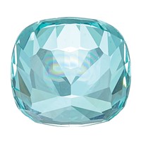 7mm Antique Cushion Lab Created Paraiba view 3