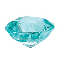 7mm Antique Cushion Lab Created Paraiba view 4
