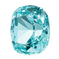 7mm Antique Cushion Lab Created Paraiba view 5