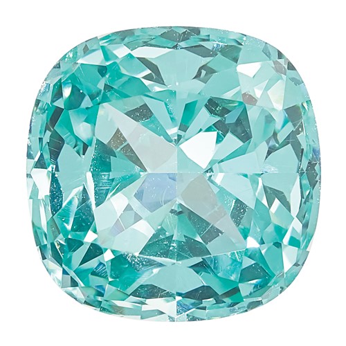 8mm Antique Cushion Lab Created Paraiba