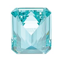 7x 5mm Emerald Cut Lab Created Paraiba view 4